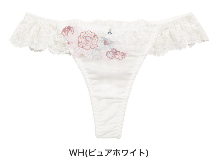 intesucre「アンテシュクレ 毎日フィットブラ IBT378Sペア Ｔバックショーツ S/M/L IST378」|インナー|WH