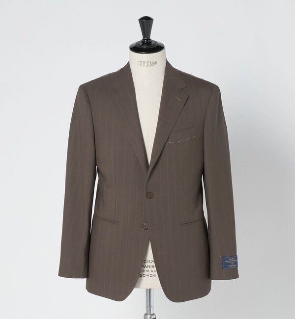 UNITED ARROWS「Vitale Barberis Canonico シャドーストライプ シングル 3ボタン スーツ MC―MODEL 撥水」|スーツ|