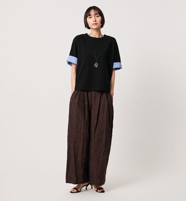 UNITED ARROWS「ターン アップ カットソー」|Tシャツ・カットソー|
