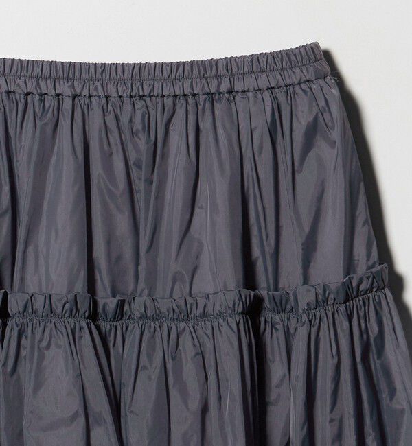 UNITED ARROWS「シアー タフタ ギャザースカート ‐はっ水 ウォッシャブル‐」|スカート|