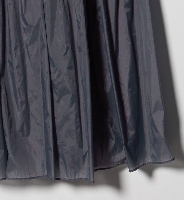 UNITED ARROWS「シアー タフタ ギャザースカート ‐はっ水 ウォッシャブル‐」|スカート|