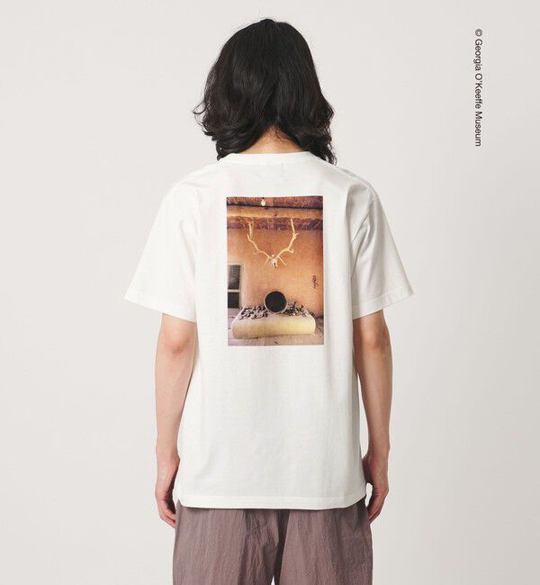 UNITED ARROWS「【別注】＜Georgia O&rsquo;Keeffe Museum＞ グラフィック Tシャツ」|Tシャツ・カットソー|