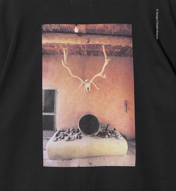 UNITED ARROWS「【別注】＜Georgia O&rsquo;Keeffe Museum＞ グラフィック Tシャツ」|Tシャツ・カットソー|