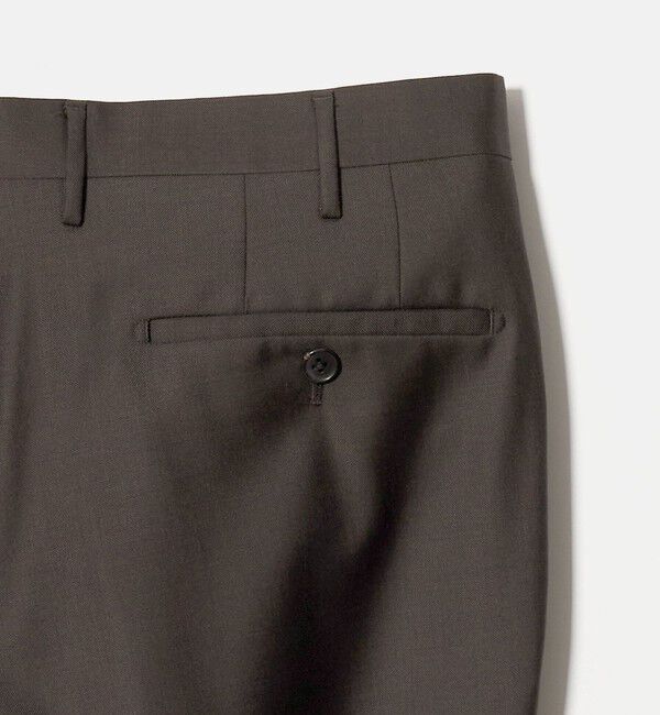 UNITED ARROWS「＜SOVEREIGN＞サージ 1プリーツ テーパード スラックス」|スラックス|
