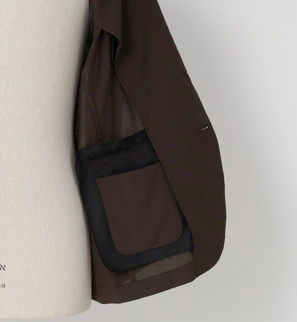 UNITED ARROWS green label relaxing「A+ air ポリエステル 空羽 2B リラックス セットアップジャケット -吸水速乾・通気性-」|テーラードジャケット|