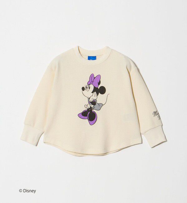 UNITED ARROWS green label relaxing「【別注】＜URBAMENT＞ミニーマウス ロングスリーブ Tシャツ / キッズ 100cm-130cm」|Tシャツ・カットソー|