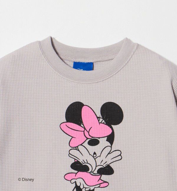 UNITED ARROWS green label relaxing「【別注】＜URBAMENT＞ミニーマウス ロングスリーブ Tシャツ / キッズ 100cm-130cm」|Tシャツ・カットソー|