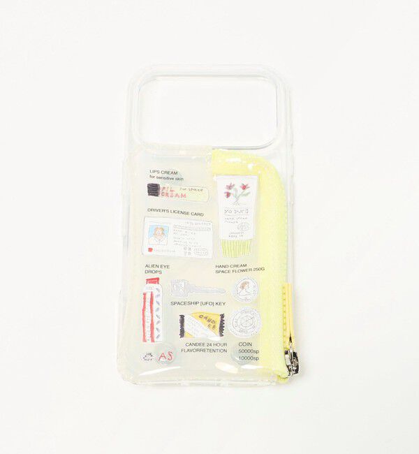 BEAUTY&YOUTH UNITED ARROWS「【WEB限定】＜A SCENE&times;CONVENIENCE YOUNG＞PVC クリア ケース 17Pro」|モバイルケース|YELLOW
