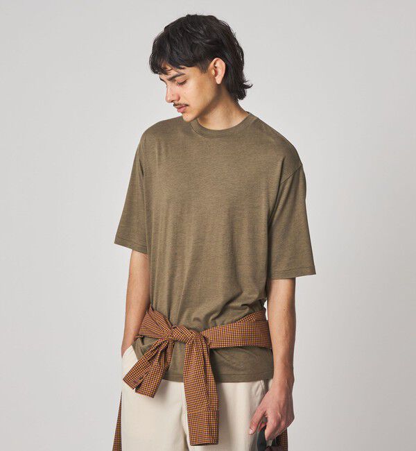 STEVEN ALAN「＜Steven Alan＞ CR ジャージー クルーネック ショートスリーブ Tシャツ NARROW」|Tシャツ・カットソー|