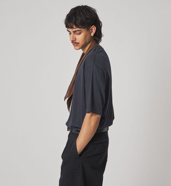 STEVEN ALAN「＜Steven Alan＞ CR ジャージー クルーネック ショートスリーブ Tシャツ NARROW」|Tシャツ・カットソー|