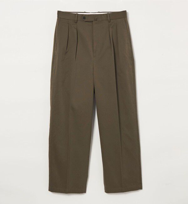 STEVEN ALAN「＜Steven Alan＞ ウエポン ニドム イン ツープリーツ ドレス トラウザーズ II」|チノ|MOCA