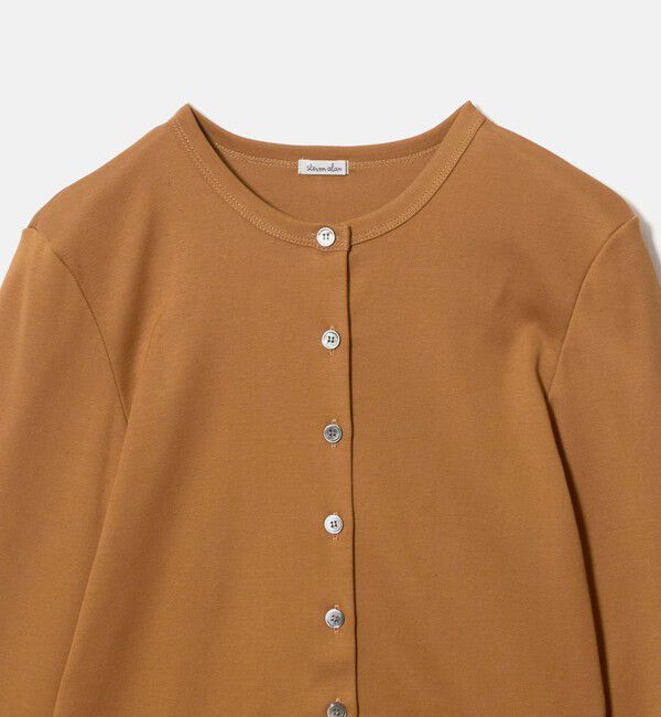 STEVEN ALAN「＜Steven Alan＞コットン フライス カーディガン」|カーディガン|