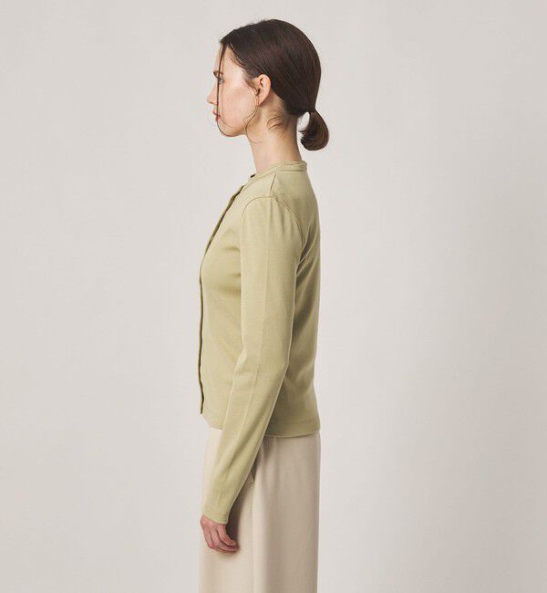 STEVEN ALAN「＜Steven Alan＞コットン フライス カーディガン」|カーディガン|