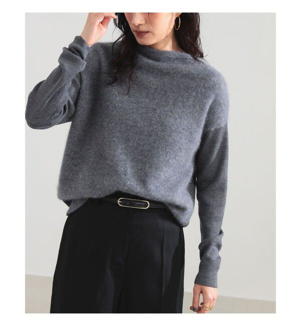 Demi-Luxe BEAMS 「フラッフィー ボートネック ニット」|ニット・セーター|