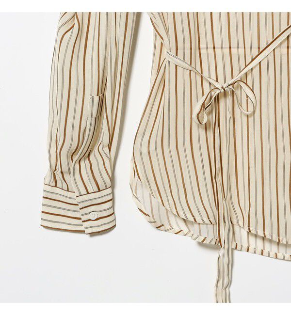 Demi-Luxe BEAMS 「CMMN SWDN / Kali ストライプ シャツ」|シャツ・ブラウス|