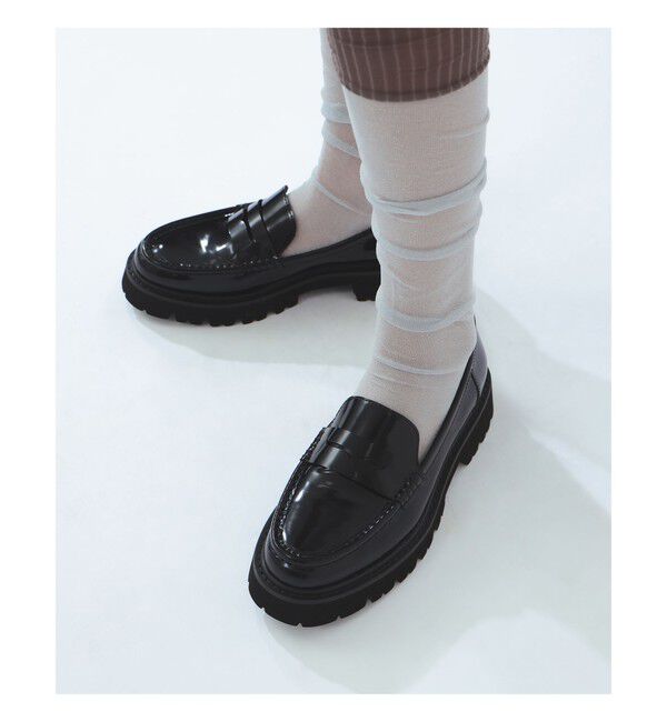 Ray BEAMS 「【別注】MOHI / ローファー」|その他|BLACK