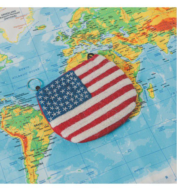 bPr BEAMS「ワールド ポーチ」|ポーチ|AMERICA