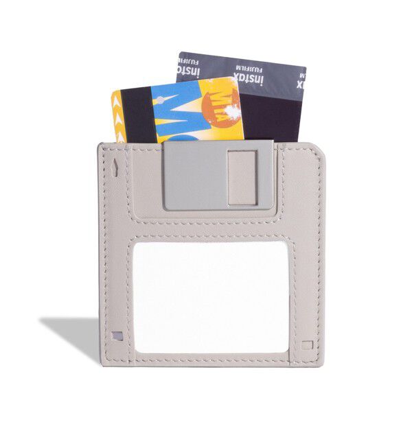 bPr BEAMS「Nik BENTAL / Floppy Disk Wallet」|ステーショナリー|BEIGE