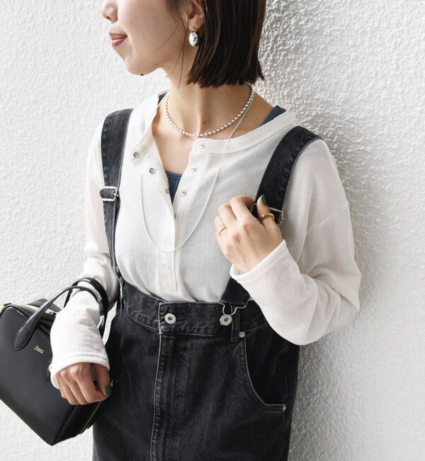 SHIPS for women「〈洗濯機可能〉シアー 裏毛 2WAY プルオーバー」|Tシャツ・カットソー|オフホワイト