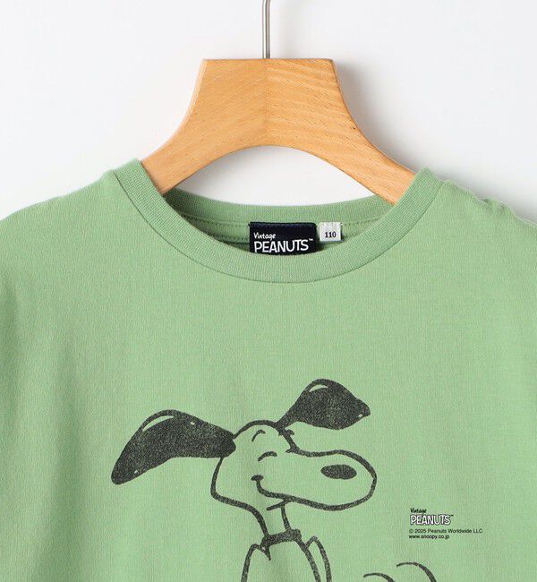 SHIPS KIDS「SHIPS KIDS:100～130cm / SNOOPY ロングスリーブ Tシャツ」|Tシャツ・カットソー|