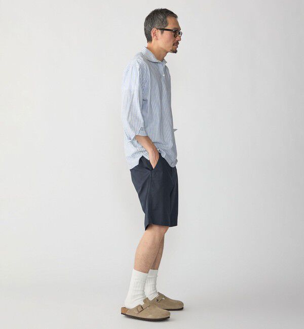 SHIPS「SHIPS: KHADI 7スリーブ カプリ シャツ」|シャツ・ブラウス|