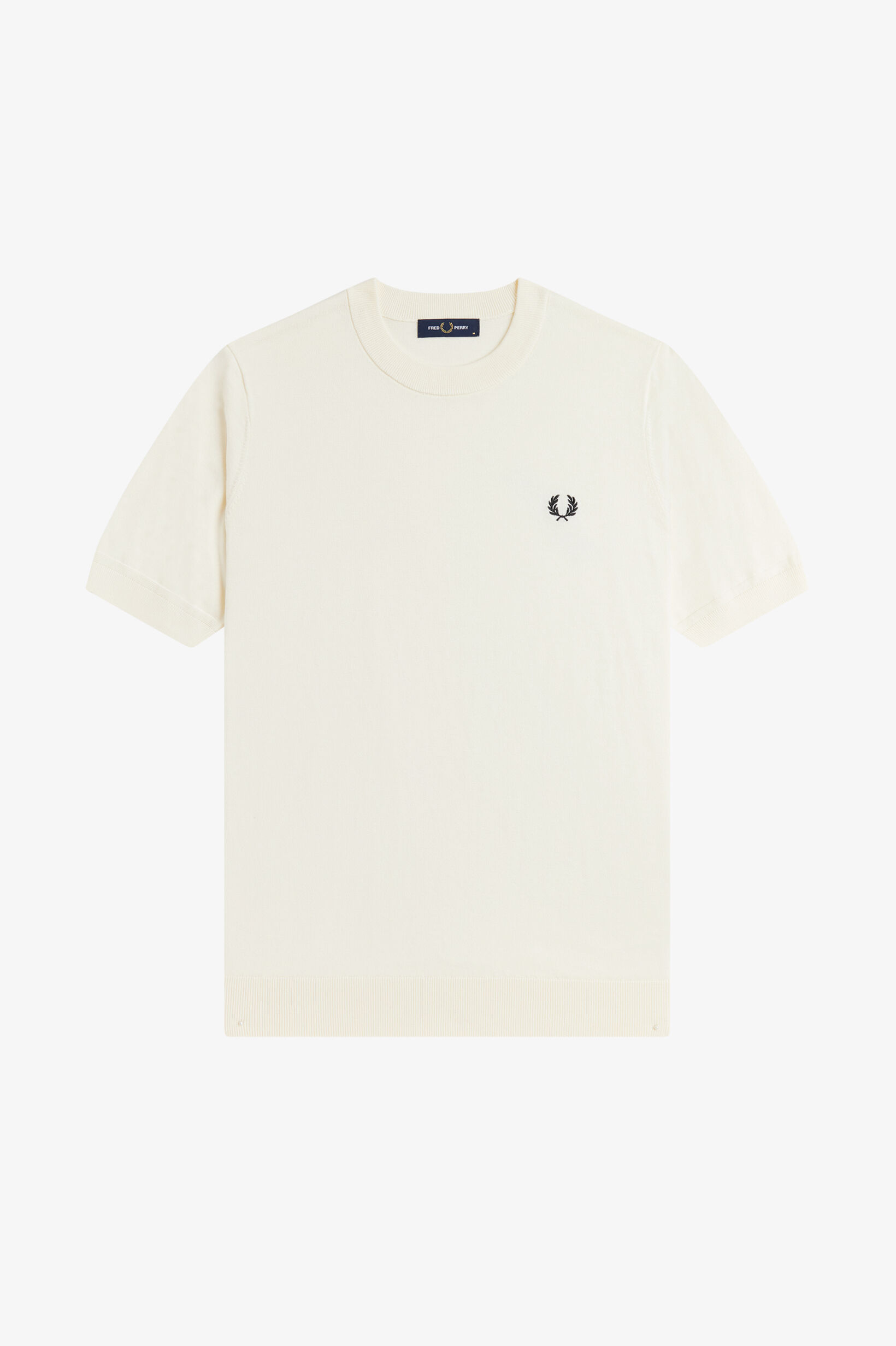 FRED PERRY 「Cotton Knitted T-Shirt／コットンニットTシャツ」|ポロシャツ|