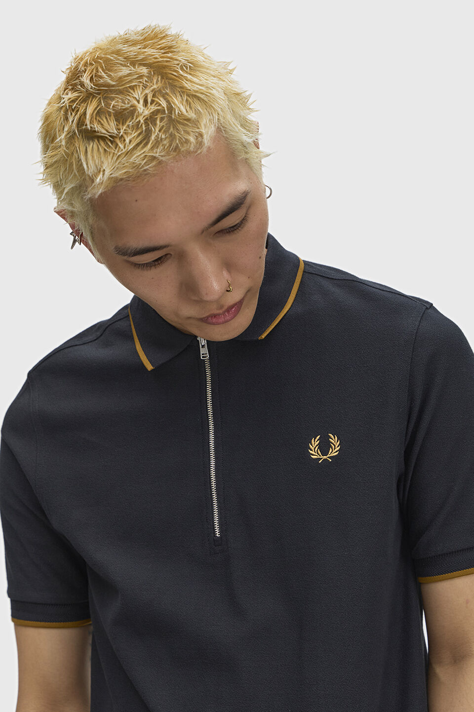 FRED PERRY 「FRED PERRY／Crepe Pique Polo Shirt／クレープピケポロシャツ」|ポロシャツ|