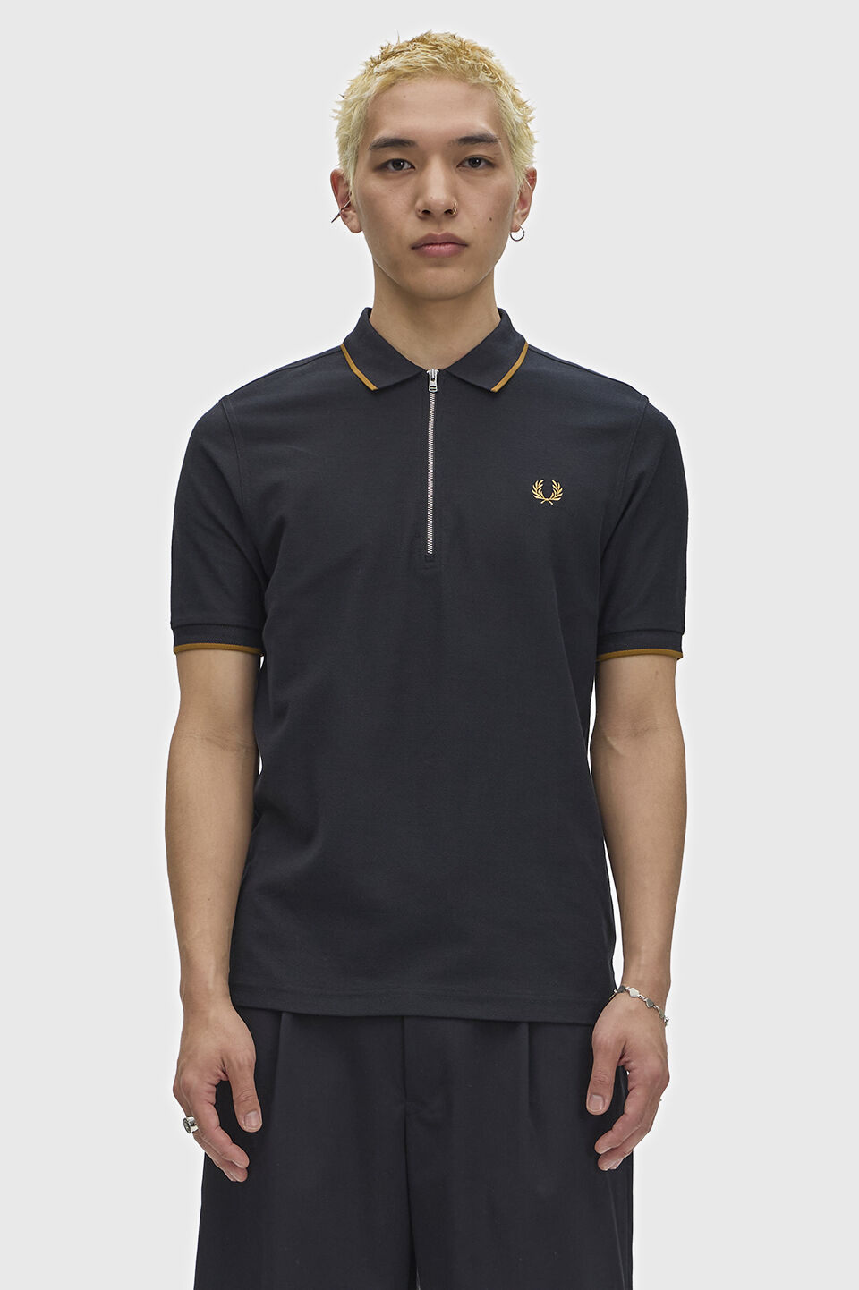 FRED PERRY 「FRED PERRY／Crepe Pique Polo Shirt／クレープピケポロシャツ」|ポロシャツ|