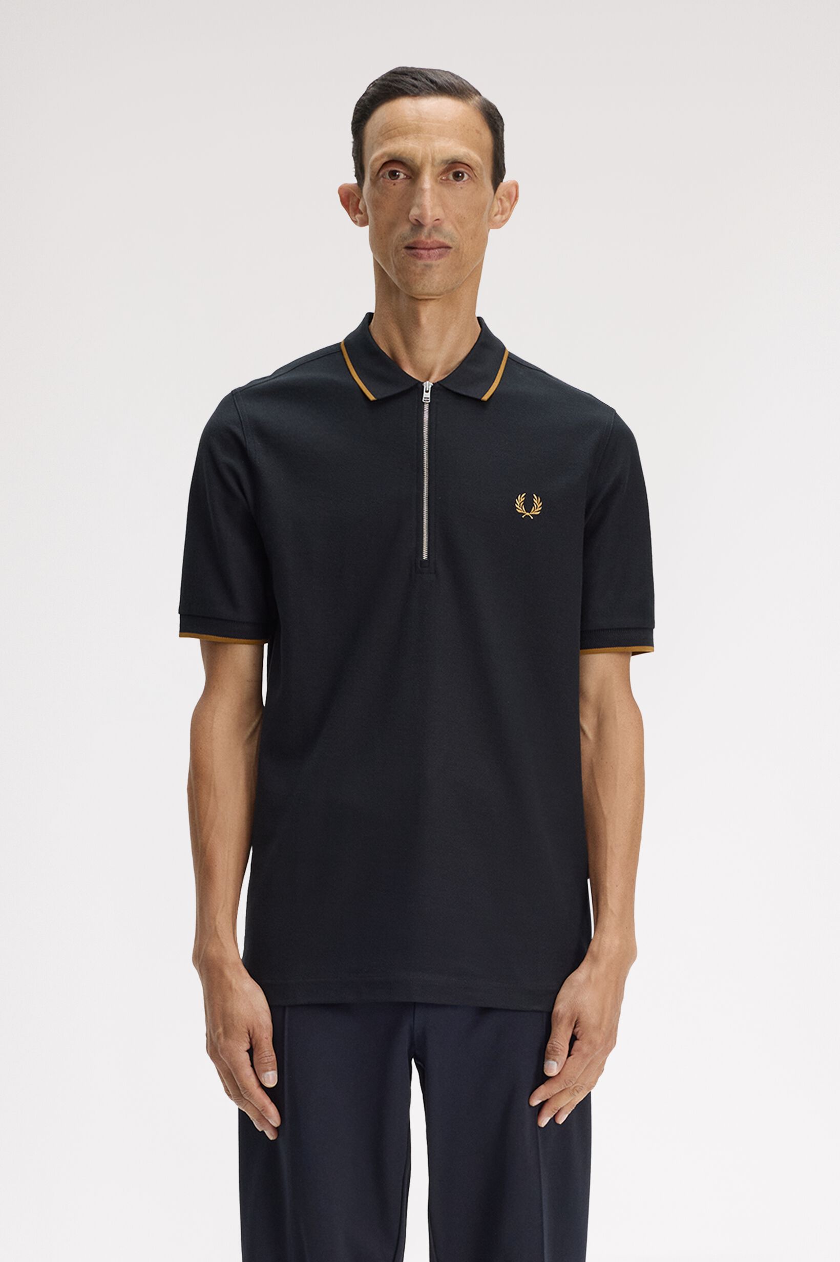 FRED PERRY 「FRED PERRY／Crepe Pique Polo Shirt／クレープピケポロシャツ」|ポロシャツ|