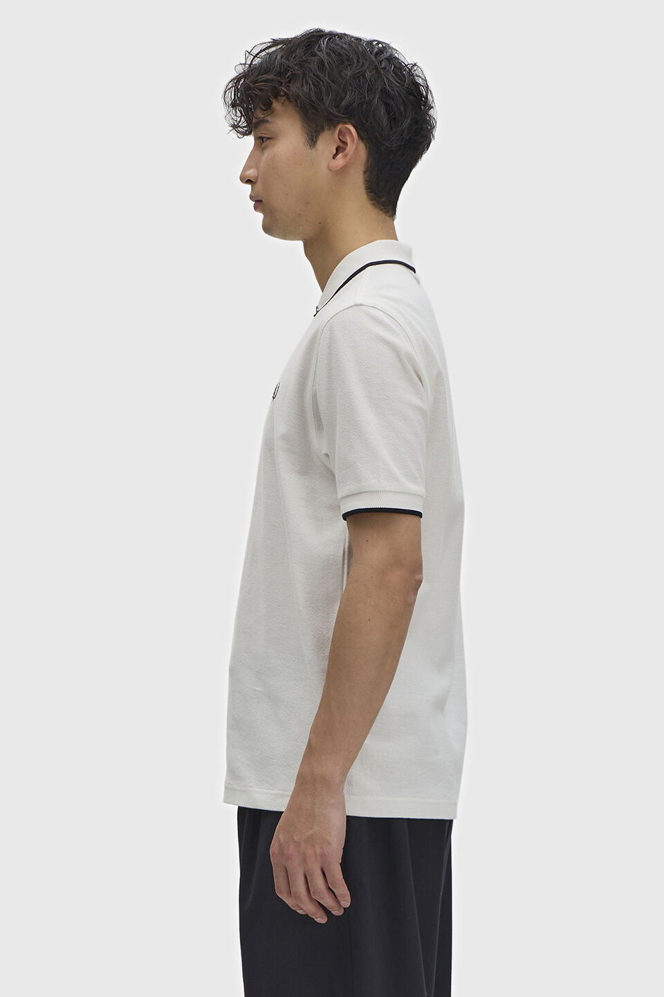 FRED PERRY 「FRED PERRY／Crepe Pique Polo Shirt／クレープピケポロシャツ」|ポロシャツ|