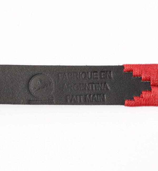 TOMORROWLAND GOODS「【別注】 MAISON GAUCHOS 3Shots レザーベルト」|ベルト|