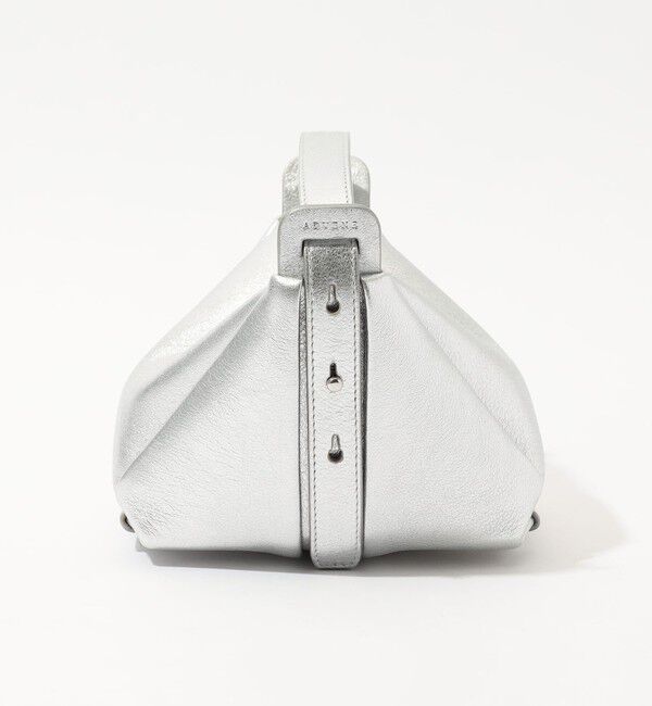 TOMORROWLAND GOODS「ADVENE MINI AGE METALLIC レザー ハンドバッグ」|ハンドバッグ|