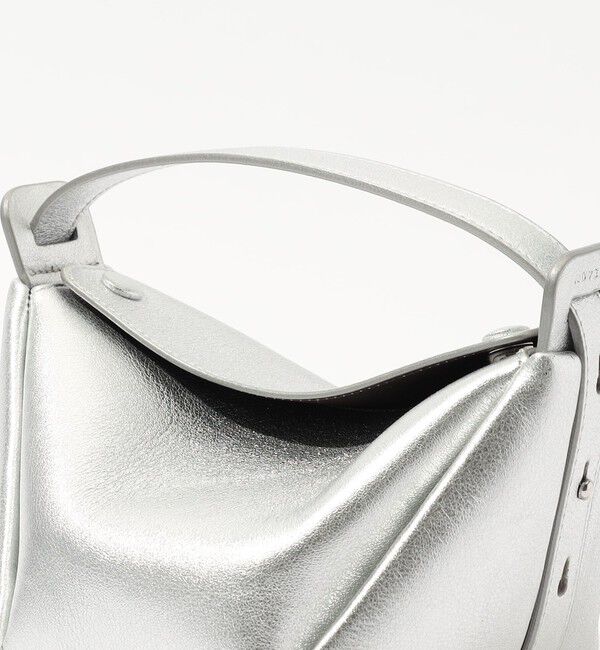 TOMORROWLAND GOODS「ADVENE MINI AGE METALLIC レザー ハンドバッグ」|ハンドバッグ|