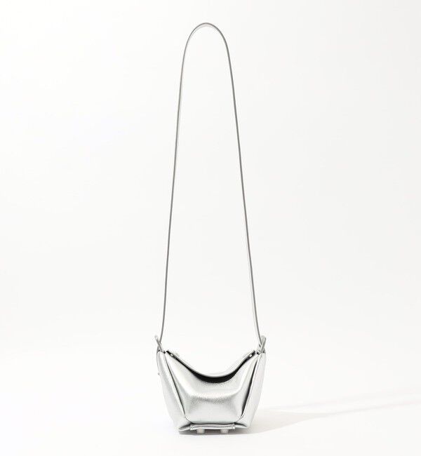 TOMORROWLAND GOODS「ADVENE MINI AGE METALLIC レザー ハンドバッグ」|ハンドバッグ|