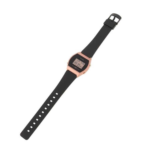 HIROB「Web限定 CASIO LW-204-1AJF Pink & Black」|腕時計|