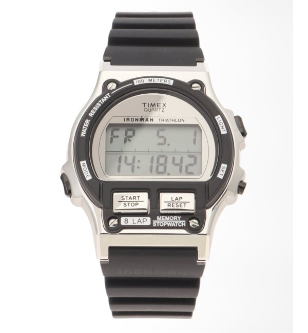 HIROB「TIMEX IRONMAN 8LAP tx-tw5m66700 Silver」|腕時計|