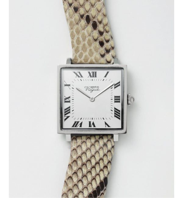 HIROB「《予約》VAGUE WATCH CO. Carre 28mm heavy wavy SS」|腕時計|