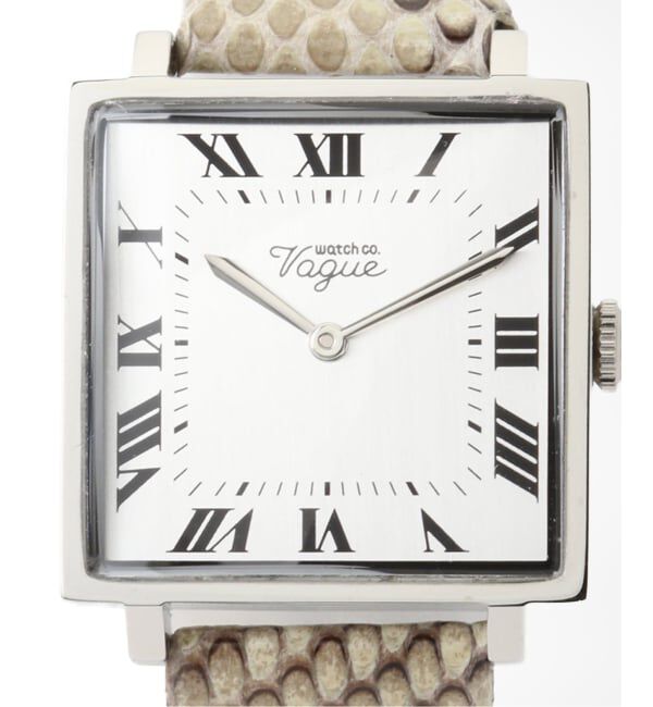 HIROB「《予約》VAGUE WATCH CO. Carre 28mm heavy wavy SS」|腕時計|