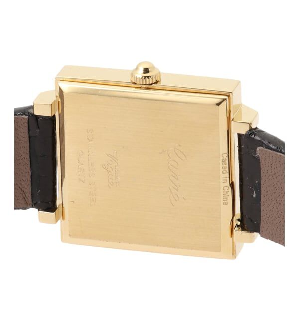 HIROB「《予約》VAGUE WATCH CO. Carre 25mm heavy wavy YG」|腕時計|