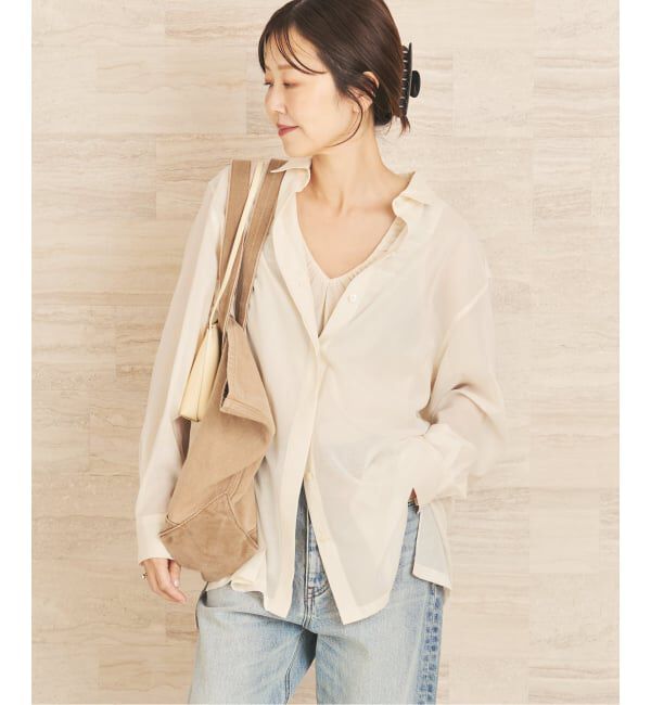 Plage「Sheer Big シャツ」|シャツ・ブラウス|