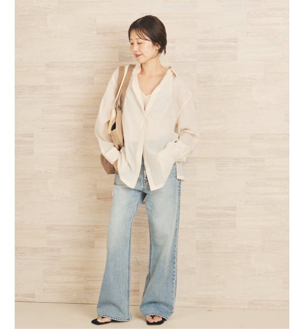 Plage「Sheer Big シャツ」|シャツ・ブラウス|