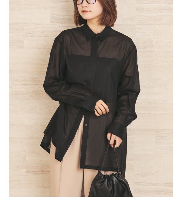 Plage「Sheer Big シャツ」|シャツ・ブラウス|