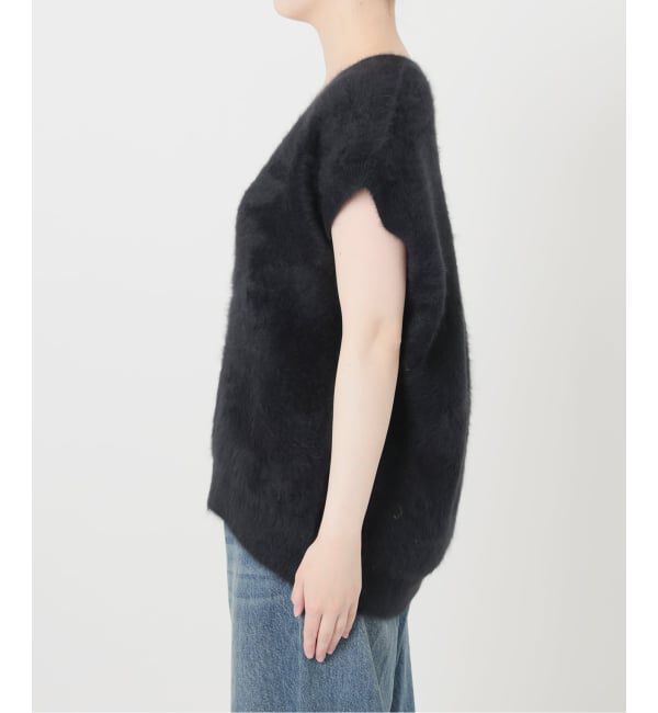IENA LA BOUCLE「《予約》IENA LA BOUCLE フォックス カシミヤ V ベスト」|ベスト・ジレ|