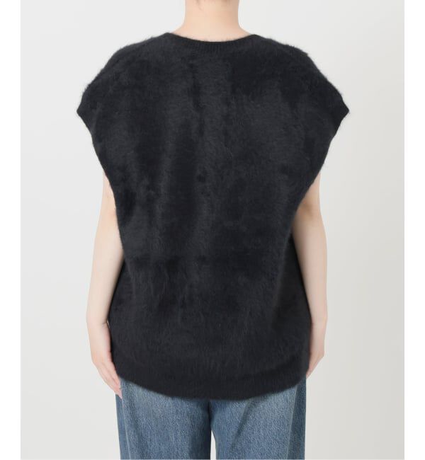 IENA LA BOUCLE「《予約》IENA LA BOUCLE フォックス カシミヤ V ベスト」|ベスト・ジレ|