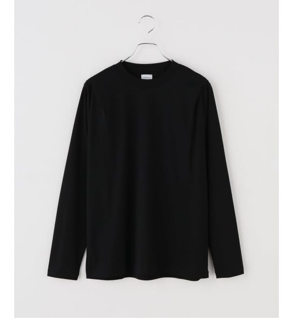 IENA「GGG/ジージージー PLEATED SHOULDER L SLEEVE カットソー 02-01-1955」|Tシャツ・カットソー|ブラック