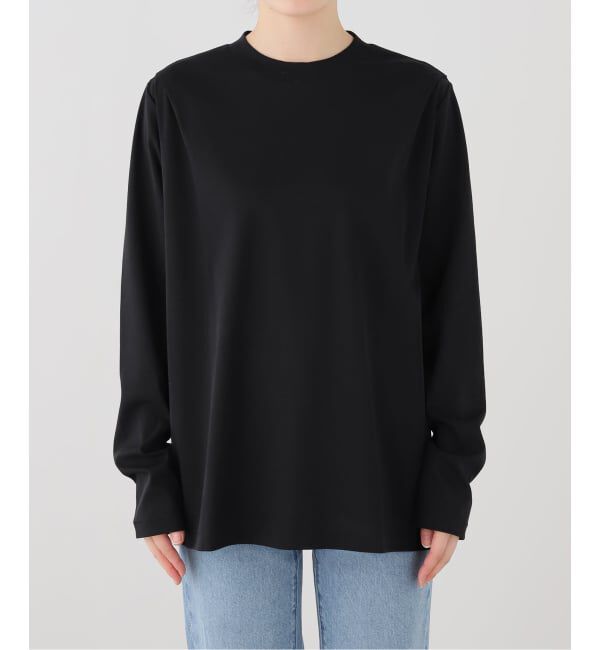 IENA「GGG/ジージージー PLEATED SHOULDER L SLEEVE カットソー 02-01-1955」|Tシャツ・カットソー|