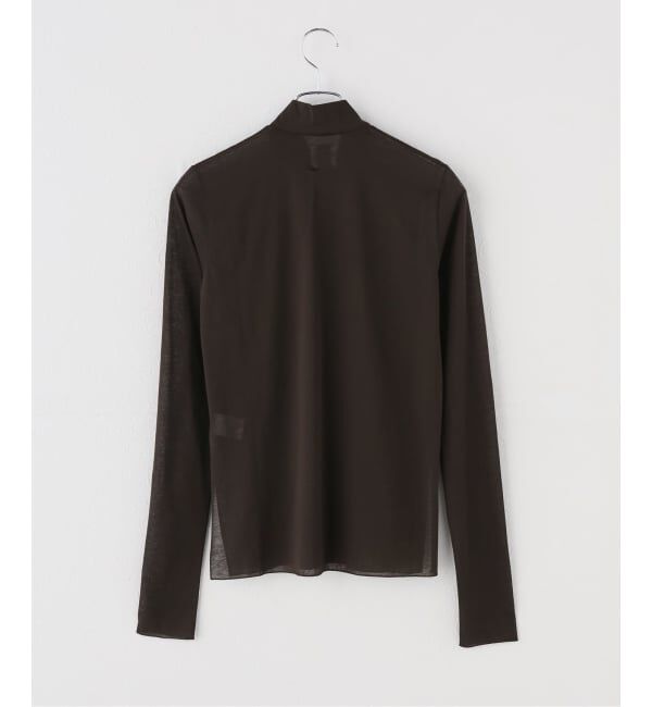 IENA「GGG/ジージージー Highneck LONGSLEEVE カットソー 02-01-1953」|Tシャツ・カットソー|