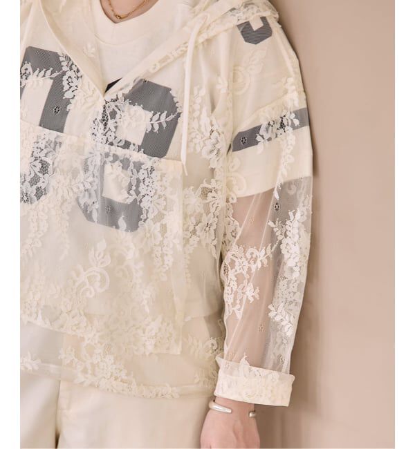 JOURNAL STANDARD「《追加》レースフーディ」|Tシャツ・カットソー|
