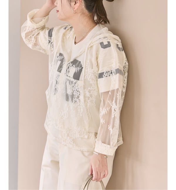 JOURNAL STANDARD「《追加》レースフーディ」|Tシャツ・カットソー|