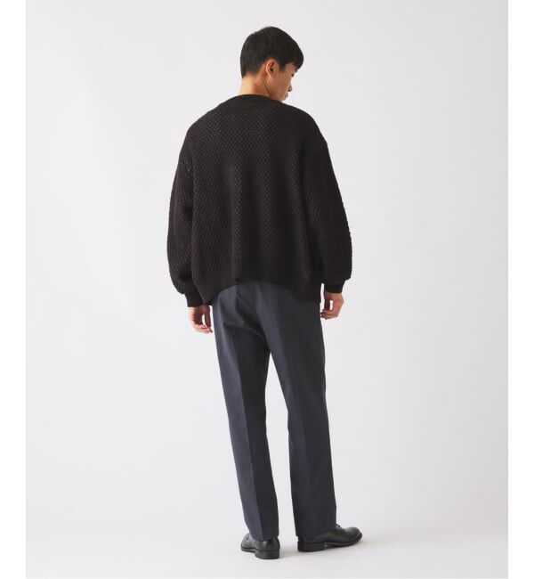JOURNAL STANDARD relume「《予約》メッシュジャガード &rdquo;スパイダーウェブ&rdquo; Vネック カーディガン」|カーディガン|